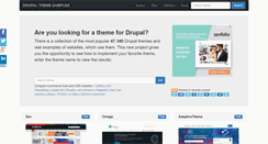 Desktop Screenshot of drupalthemesamples.com